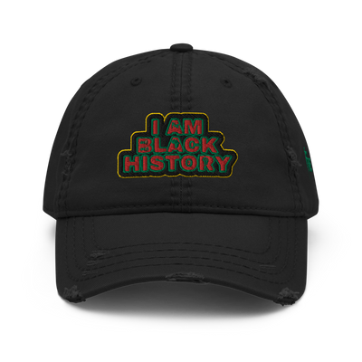 Black History Distressed Dad Hat